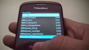 Prezydencki ton BlackBerry